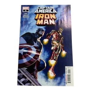 Captain America Iron Man‎ #5 Comic Book Marvel Landy Unzueta Rosenberg